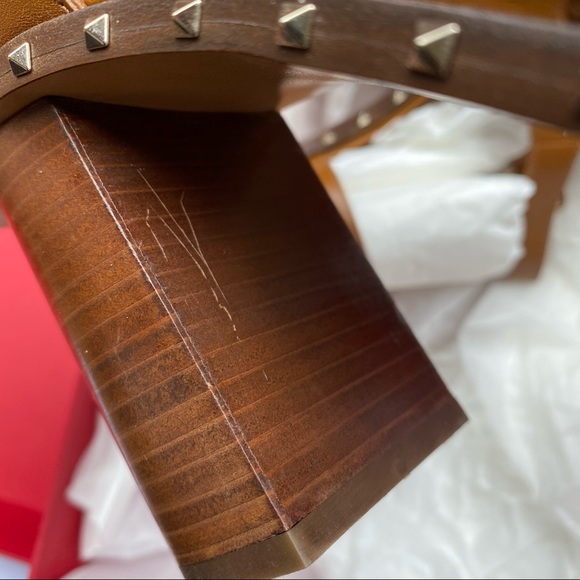 SOLD VALENTINO Soul Rockstud Sandal brown - Picture 10 of 13